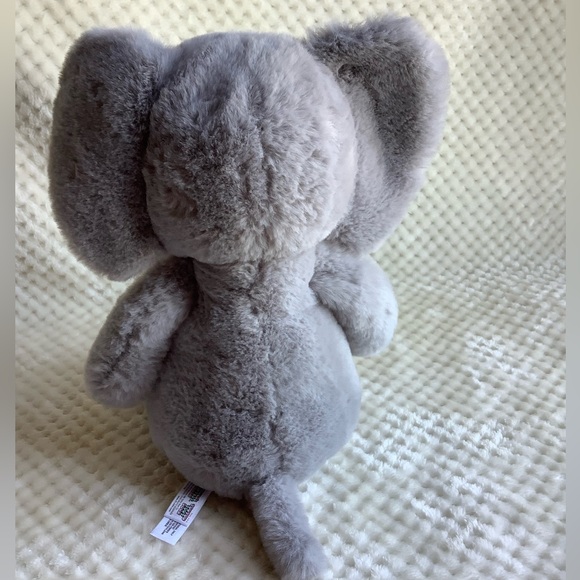Worlds Softest Plush Grey Elephant Beverly Hills Teddy Bear Co Stuffed Animal - Picture 7 of 12